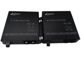 Mic Level & Line Level (input) Balanced Audio over Optic Fiber Extender to 20Km, 2 Ch Line-Level Audio output,  16-Bit Supported