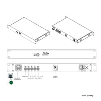 EFP Fiber Camera System with Bidi 12G-SDI /1 Ch 3G-SDI/10/100/1000 Ethernet/Genlock, SMPTE Hybrid Elimination Device Adapter over 10 Km SM Fiber