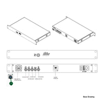 EFP Fiber Camera System with Bidi 12G-SDI /1 Ch 3G-SDI/10/100/1000 Ethernet/Genlock, SMPTE Hybrid Elimination Device Adapter over 10 Km SM Fiber