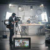 3G/HD/SD-SDI Switcher 2 Ch Input, One or the Other Output Toggled by Button