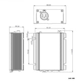 Datavideo ICT-100 Intercom 2-wire party-line system over fiber to 0~10 Kilometers