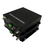 2 Ch 3G-SDI & 1 Ch RS 422 Data to Optic Fiber Converter over 10 Km Fiber, with SMPTE 424M