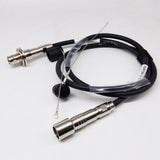 SMPTE311M Hybrid Cable with FMW-PUW SMPTE 3K.93C Connector with Same Screw Size as LEMO's
