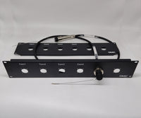 2U Front Panel for SMPTE Hybrid Cables Connectors (FXW/EDW FMW/PUW FMW/PBW)