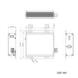 PCI-E card to USB 3.0/2.0/1.1 over Single-mode Fiber Optic Extender 250 Meters, Backwards Compatible
