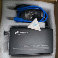 4 Ports USB 3.2 Over SM Fiber Optic Extender to 250 Meters, Compatible with USB 3.2 Gen 1x1/USB 3.1 Gen 1/USB 3.0/USB 2.0/USB 1.1, Support 3D Sanner