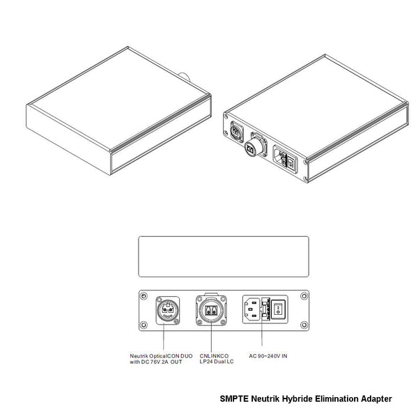 Fiber Optic Link between 4K Camera and Truck Transports SDI/ Ethernet ...