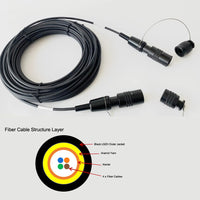 Tactical Fiber Optic Connector Assemblies TFOCA, Fully Compatible M83526 Connectors