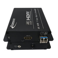 4K HDMI über Glasfaser-Extender auf 10 km, max. 4096 x 2160 (4K bei 30 Hz), HDCP-Konformität, 4K unkomprimiertes Signal