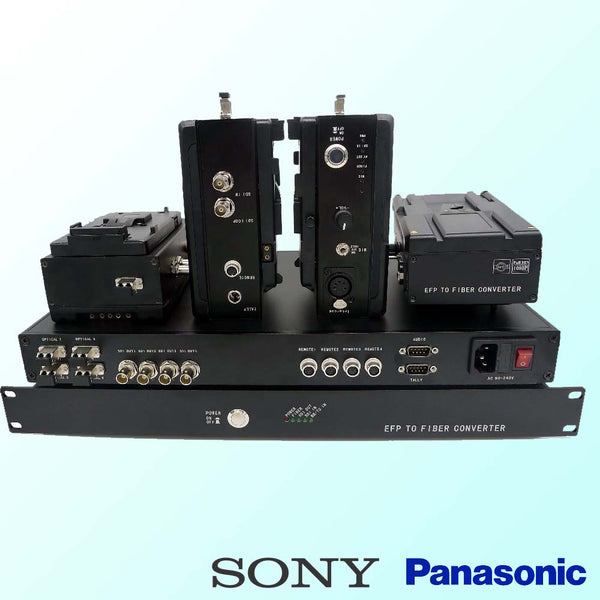 EFP to fiber optic transport for Sony broadcast camera