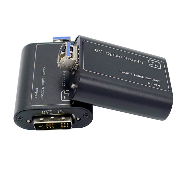 10 Gbps SFP モジュールを使用したファイバーエクステンダーから 10 Km ファイバーへの 4K DVI、非圧縮信号、EDID 付き