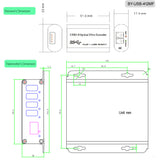 USB 3.0 over OM1 & OM3 fiber