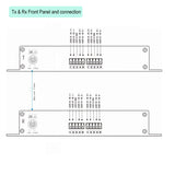 4 Ch 2 way Audio over Fiber4