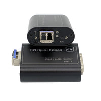 4K DVI over ファイバー エクステンダー (最大 300 メートル) OM3 MMF、10Gbps SFP、非圧縮信号、EDID
