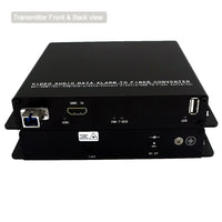 4K HDMI & USB hub over Fiber Extender2