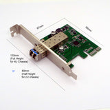 PCI-E カードから光ファイバー エクステンダー経由で 4 ポート USB 3.0 ハブ、シングルモード ファイバー経由で最大 250 メートル (820FT)、10Gbps SFP 付き