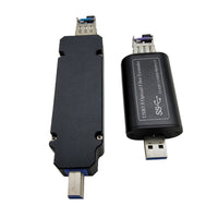 シングルモード光ファイバー経由の Mini USB 3.0 タイプ B、SFP モジュール付き、5Gbps 速度をサポート