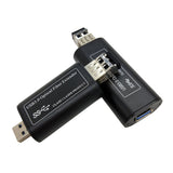 USB 3.0-Glasfaser-Extender über maximal 100 Meter (330 Fuß). OM3+ Multimode-Glasfaserkabel, unterstützt SuperSpeed ​​5 Gbit/s