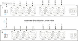 Bi-directional Balanced Audio over Fiber Extender