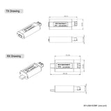 USB 3.0 over OM1 & OM3 fiber