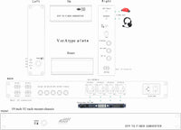 Datavideo ITC-100 からファイバーへのコンバーター、Datavideo ITC-100 用 EFP からファイバーへ