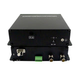 2-Kanal-3G-SDI- und 1-Kanal-RS-422-Daten-zu-Glasfaser-Konverter über 10 km Glasfaser mit SMPTE 424M