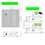 SDI and Data Signal to Fiber Converter2