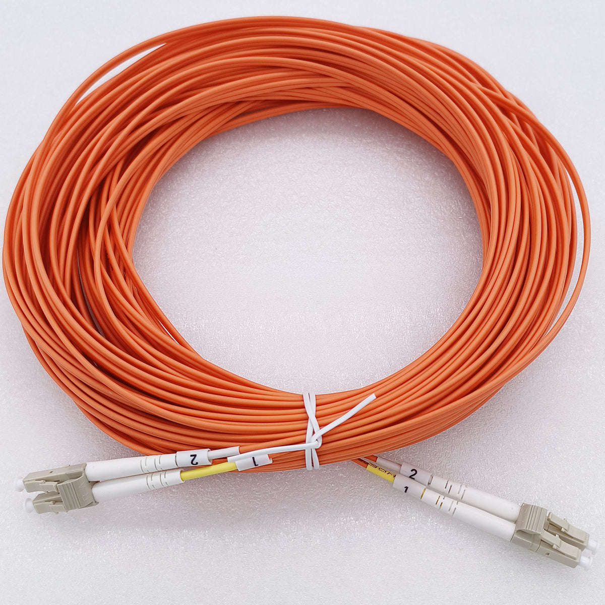OM2 Fiber Patch Cable 2 x LC to 2 x LC (30 Meters) – Transwan