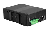 4 x 10/100/1000Base-Tx ～ 2 x 100/1000Base-Fx SFP リング管理産業用スイッチ、EPRS リングおよびレイヤー 2 ネットワーク管理をサポート、DC 10 ～ 58 V