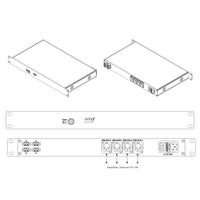 Datavideo ITC-100 からファイバーへのコンバーター、Datavideo ITC-100 用 EFP からファイバーへ