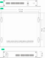 16 Channels Contact Closure over Fiber